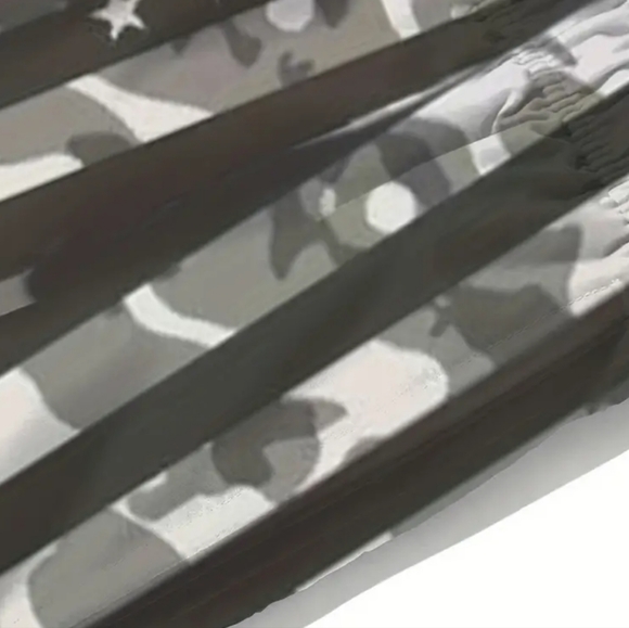 Camo Unisex Lightweight Drawstring Shorts With Pockets Various Sizes #M-95 - Picture 5 of 11